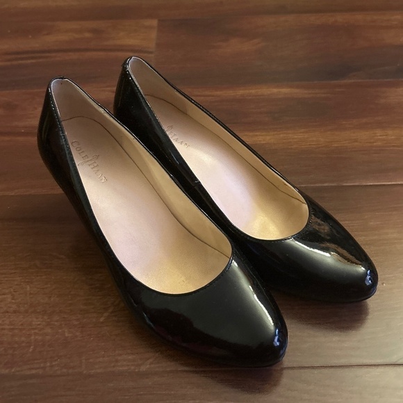 COLE HAAN Black Pumps size 6B - Picture 1 of 6